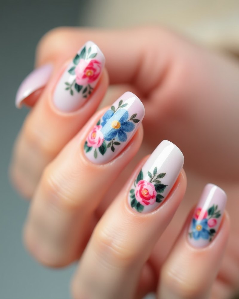 Nail art realizzata da Alessia